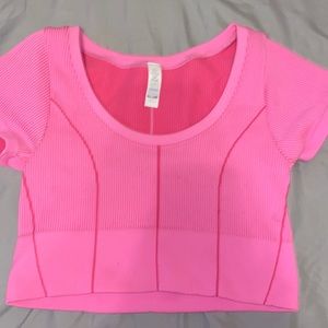 OFFLINE by aerie seamless corset t shirt